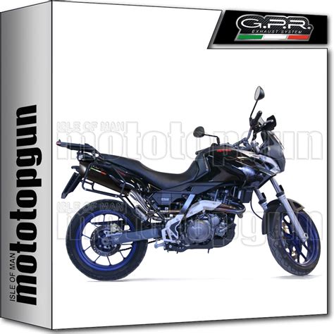 Gpr Exhaust Hom Furore Black Aprilia Pegaso Strada