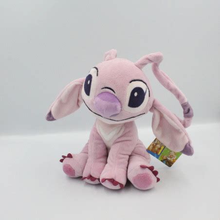 Peluche Stitch De Lilo Et Stich Mauve Rose DISNEY PTS