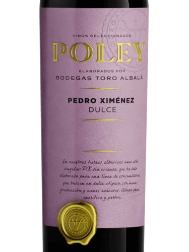 Toro Albal Poley Pedro Ximenez Dulce Vivino