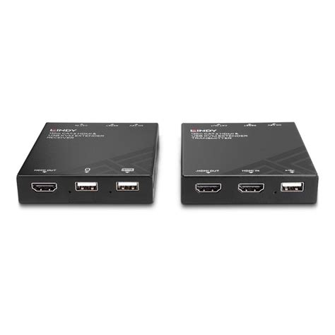 120m Cat 6 HDMI USB KVM Extender From LINDY UK