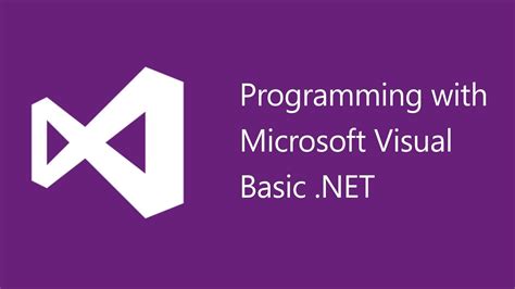 Programming With Microsoft Visual Basic NET Training Course