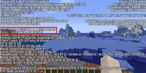 Comment Activer Et Utiliser Les Coordonn Es Dans Minecraft