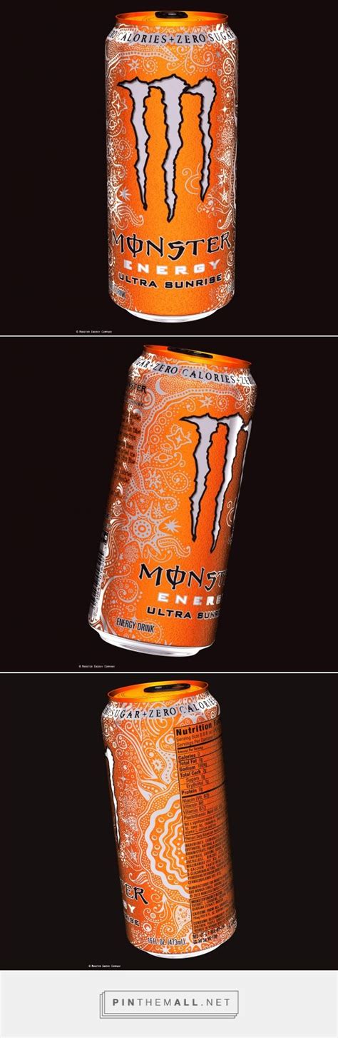 Monster Energy Ultra Sunrise Packaging Of The World Creative