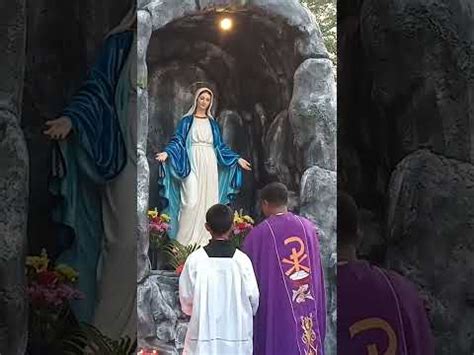 Peresmian Pemberkatan Gua Maria Stasi St Paulus Sebagai Tempat