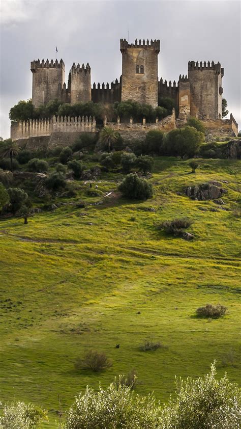 Castle Castillo de Almodóvar del Río in the town of Almodóvar del Río