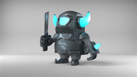 Stl File Mini Pekka Clash Royal 🎮・model To Download And 3d Print・cults