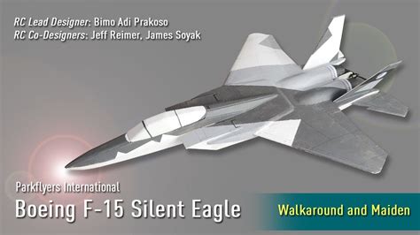 Parkflyers International F 15 Silent Eagle G2R Fast And Ferocious