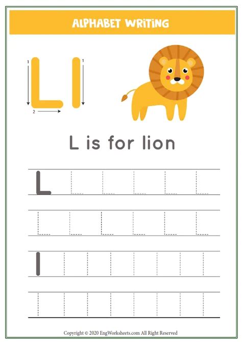 Printable English Alphabet Letters Worksheets and Exercises For Kids - EngWorksheets