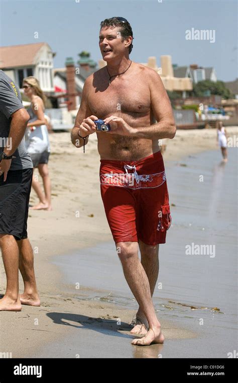 Baywatch Star David Hasselhoff Was Back In The Water Working For His Charity To Teach Inner City