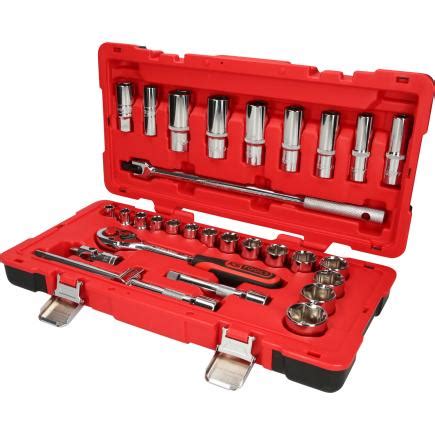 Mister Worker KS TOOLS من 958 0630 1 2 CHROME plus Socket set 30 pcs