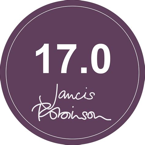 Fantastic Rating Of The CZURDA Riesling By Jancis Robinson 17 Points