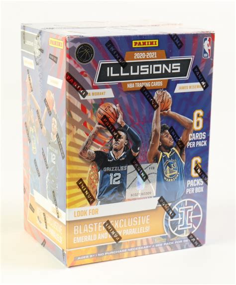 2020 21 Panini Illusions NBA Basketball Blaster Box With 6 Packs