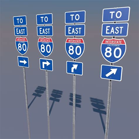 c4d interstate 80 signs california