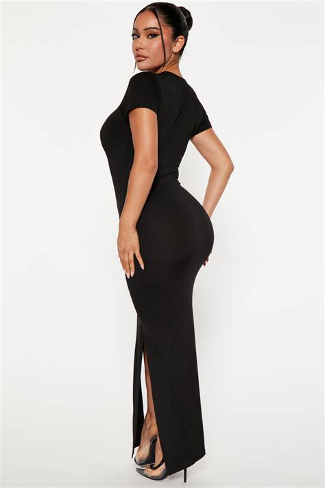 Mariana Maxi Dress Black Fashion Nova Dresses Fashion Nova