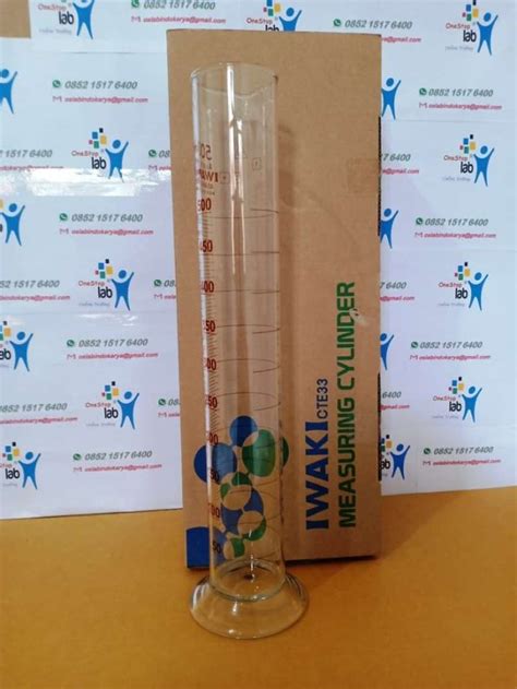 Promo Gelas Ukur Ml Measuring Cylinder Iwaki Asli Class A Diskon