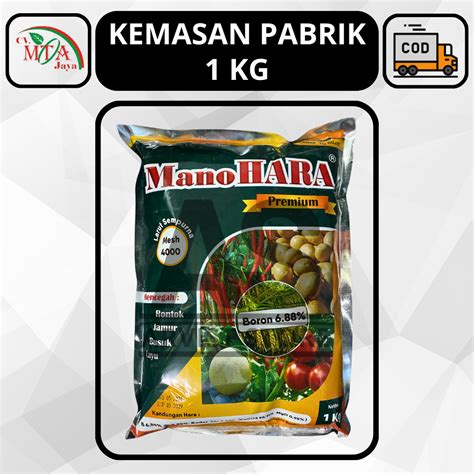 Pupuk Manohara Premium 1 Kg Pupuk Kalsium Plus Boron Mesh 4000 Lazada Indonesia