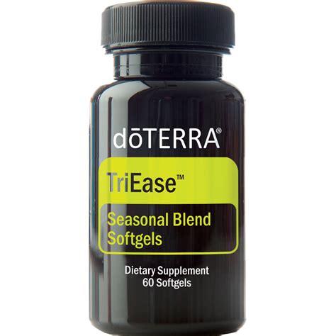 Doterra Triease Blend Softgels 60 Sgls Healthy Body Head To Toe