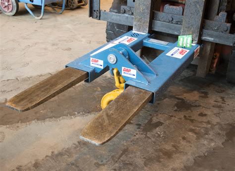 Forklift Hook Attachment 5 Tonne Gap Group