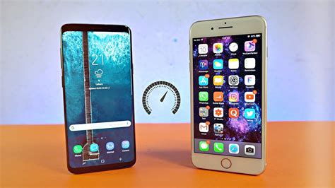 Samsung Galaxy S Plus Vs Iphone Plus Speed Test K Youtube