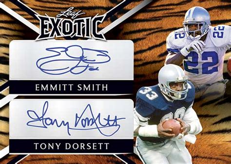 2023 Leaf Exotic Football Checklist Hobby Box Info Release Date