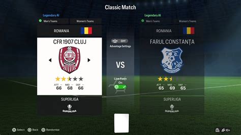 EA Sports FC 24 Romanian Liga 1 SuperLiga Ratings Kits YouTube