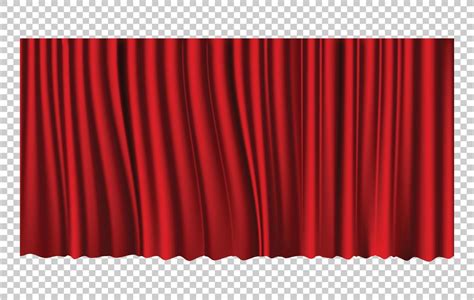 Red Curtain Vector With Isolated Background 12600087 Vector Art At Vecteezy