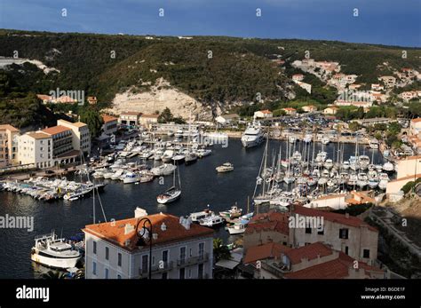 Port Of Bonifacio Corsica France Europe Stock Photo Alamy