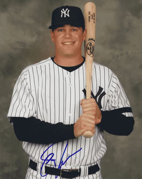 AUTOGRAPHED ERIC DUNCAN 8X10 NEW YORK YANKEES Photo Main Line Autographs