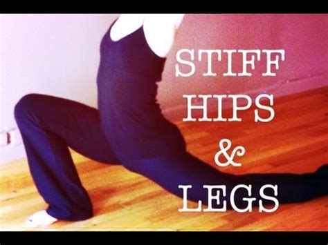 YOGA STRETCHES for stiff HIPS & LEGS | 11 minutes - YouTube