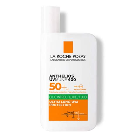 Anthelios Uvmune 400 Oil Control Invisible Fluid La Roche Posay Uk