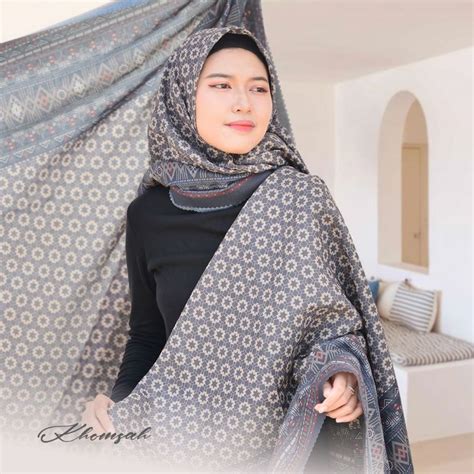 Jual Hijab Jilbab Jumbo Syar I 140 X 140 Cm Motif Lunara Series