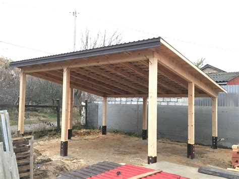 Wood Rv Carport Plans