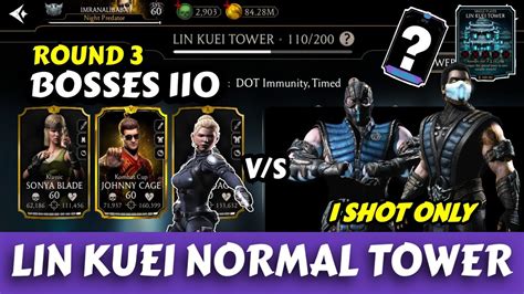 Mk Mobile Lin Kuei Tower Boss R Beat By Gold Team Youtube