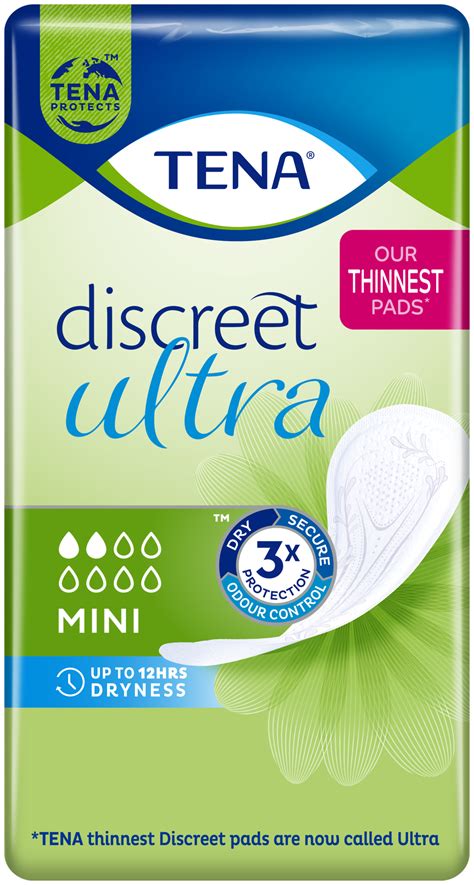 Serviette Tena Discreet Ultra Mini Serviette Pour Fuites Urinaires