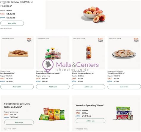 Whole Foods Market Weekly ad valid from 06/28/2023 to 07/04/2023 - MallsCenters