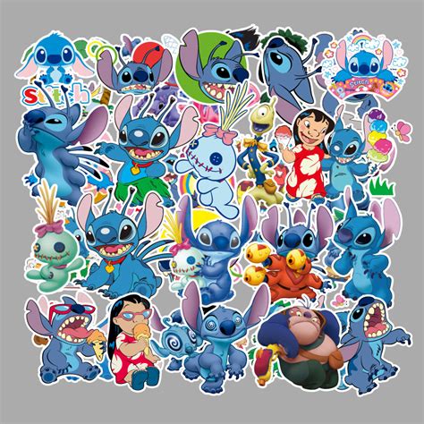 Lilo Stitch Sticker Laptop Electronics Accessories Decals Skins