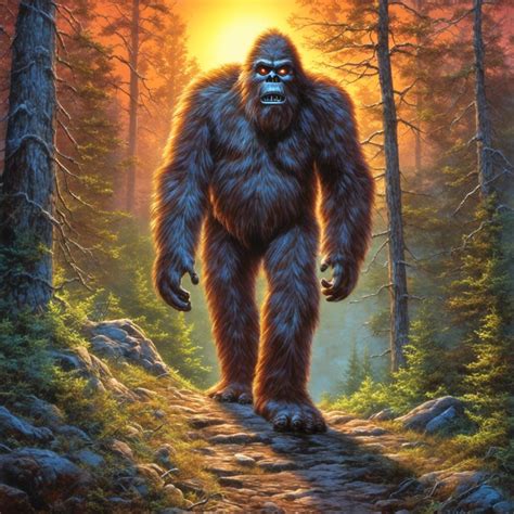 Bigfoot Ai Generated Artwork Nightcafe Creator