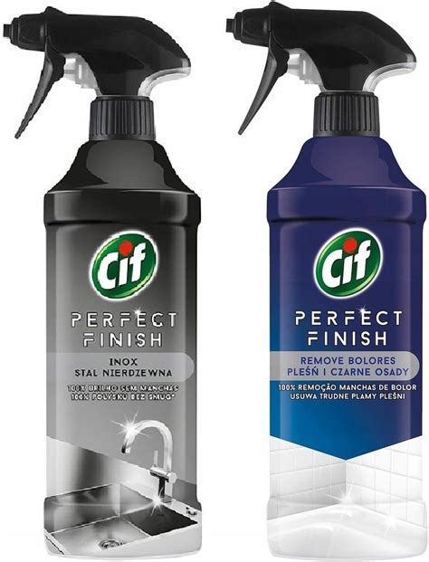 Cif Perfect Finish Spray Do Stal I Pleśń 2X435Ml Opinie i atrakcyjne