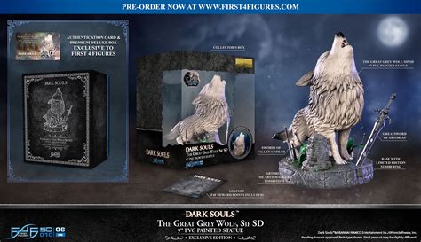 Pre Order Dark Souls™ Grey Wolf Sif Sd Pvc Exclusive Edition First