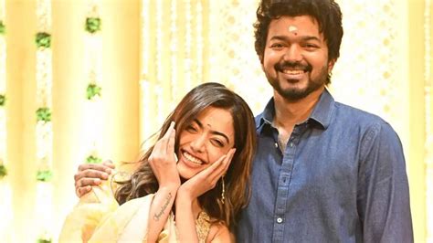 Rashmika Mandanna S Major Fangirl Moment With Thalapathy Vijay At