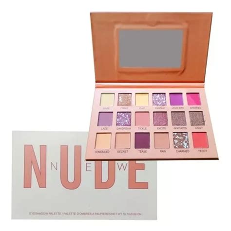 Paleta Sombras Nude New 18 Tonos Rosas Dorado Ocres Espejo MercadoLibre