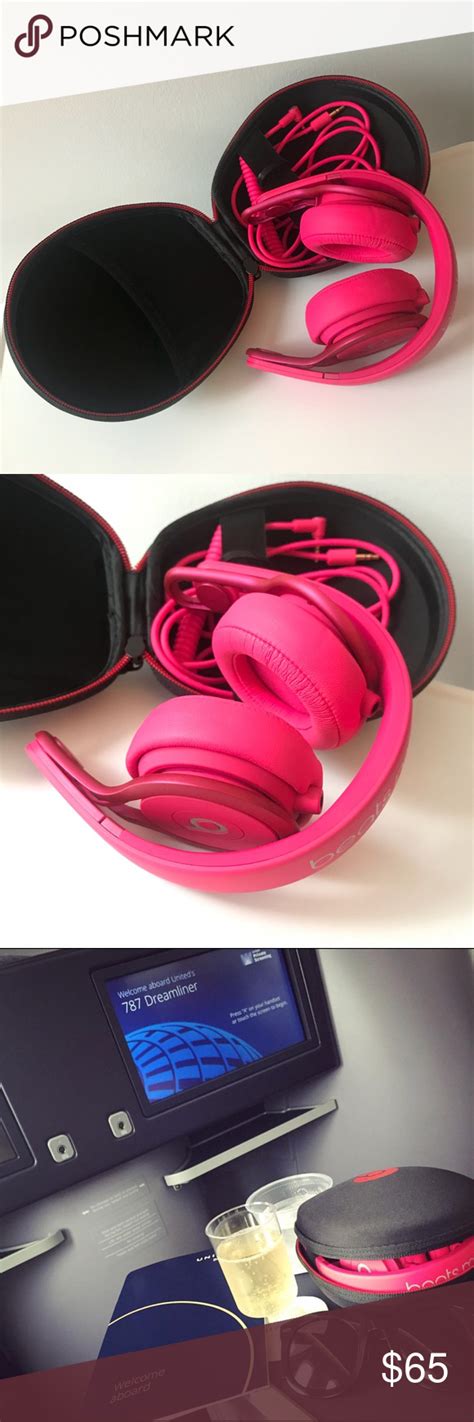 Beats Headphones Hot Pink Beats Headphones Hot Pink In Good Condition Accessories Hot