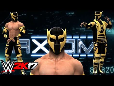 Caw fórmula Axiom WWE 2k17 PS3 Xbox 360 LOGOS DAT YouTube