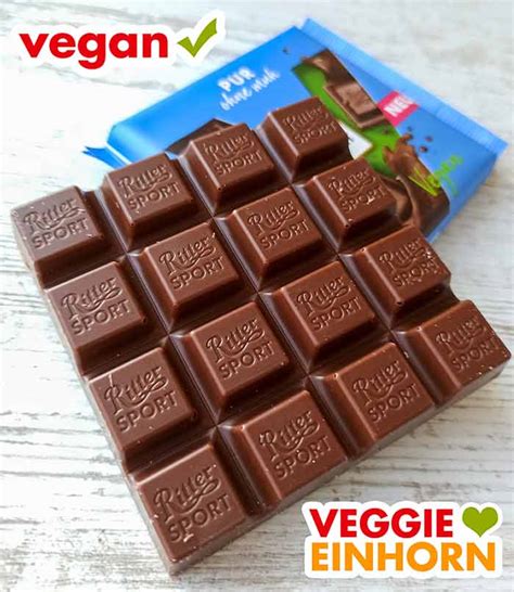 Vegane Ritter Sport Pur Ohne Muh Im Test