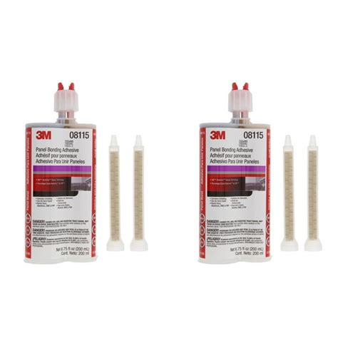 3M 08115 Panel Bonding Adhesive, 200 ml, 2 Pack - Walmart.com - Walmart.com