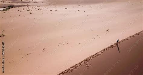 K Aerial Drone Footage Of Sossusvlei In Namibia Aerial View Of