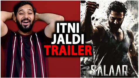 Salaar Trailer Official Announcement Salaar Trailer Release Time Hot