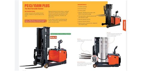 Jual Stacker Electric Tipe Rm Cap Ton Tinggi M Merk