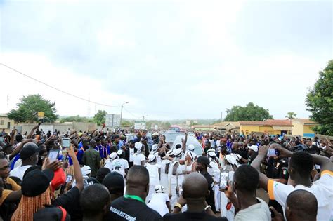 Daoukro arrivée de la dépouille mortelle de Henri Konan Bédié Ancien