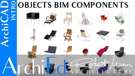 Archicad Objects Bim Components Youtube